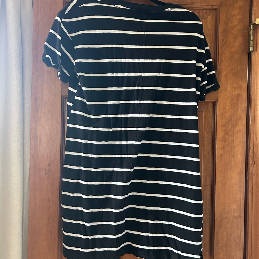 Striped Boxy T-shirt dress
